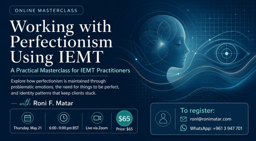 Using IEMT for Perfectionism